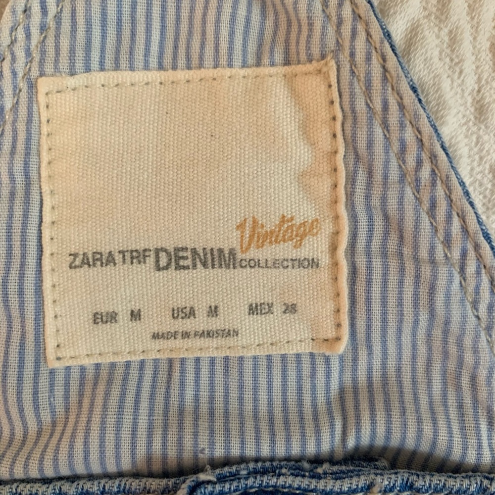 ZARA Denim Romper - Picture 3 of 3